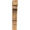 Ekena Millwork Balboa Block Smooth Bracket, Western Red Cedar, 3 1/2"W x 18"D x 22"H BKT04X18X22BOA05SWR - alternate 4